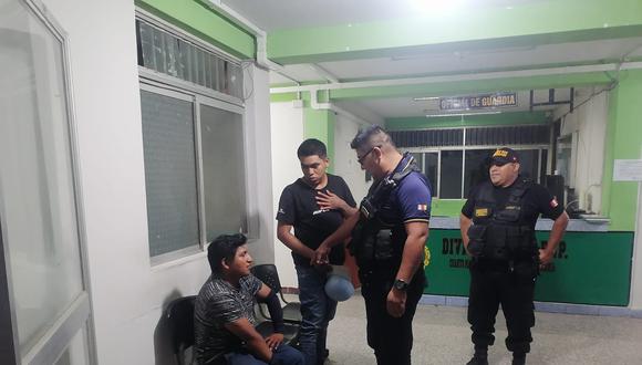 Personal de serenazgo intervino a dos presuntos hampones en el centro de Piura