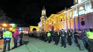 Plazas cerradas y conciertos sin autorización en Arequipa