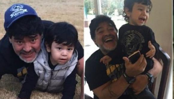 ​Diego Maradona: Así fue el encuentro con su hijo tras varios meses 