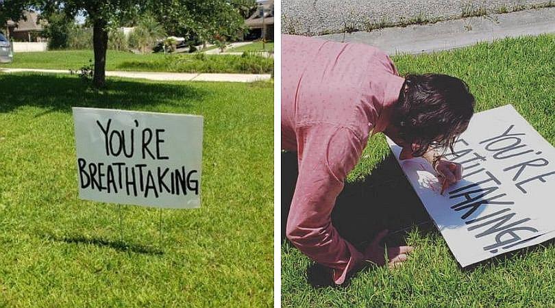 Keanu Reeves contesta mensaje que fan dejó en el jardín de una casa (FOTOS)