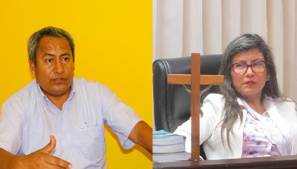 Jueza Cecilia Grandez encara a alcalde de Lambayeque Alexander Rodríguez por falta de control a centros nocturnos.