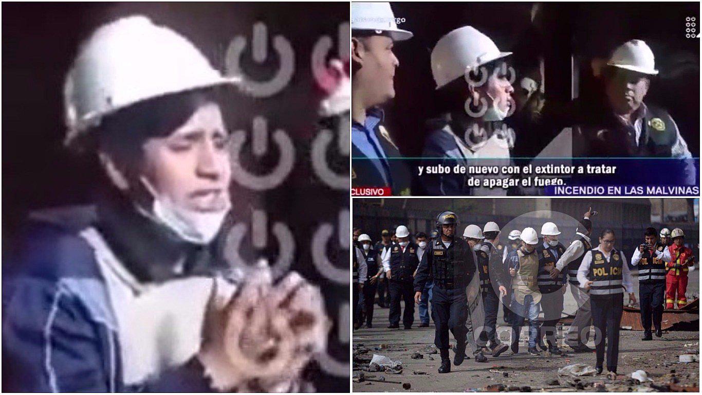 Las Malvinas: revelan la confesión del sujeto responsable de originar incendio en galería (VIDEO)