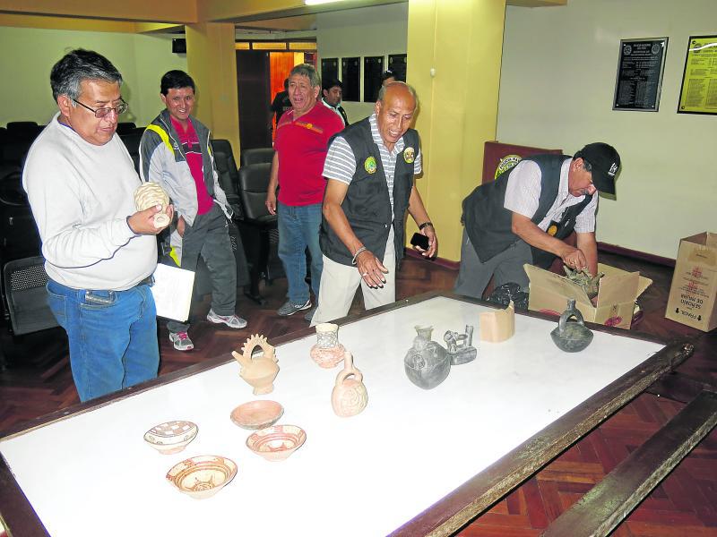 Huacos preincas encontrados en La Recoleta no son de museo UNSA