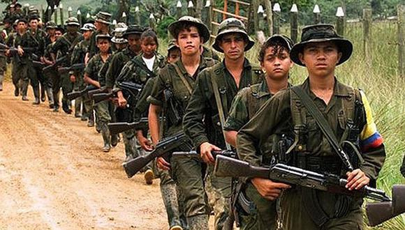 FARC se compromete a entregar a menores combatientes