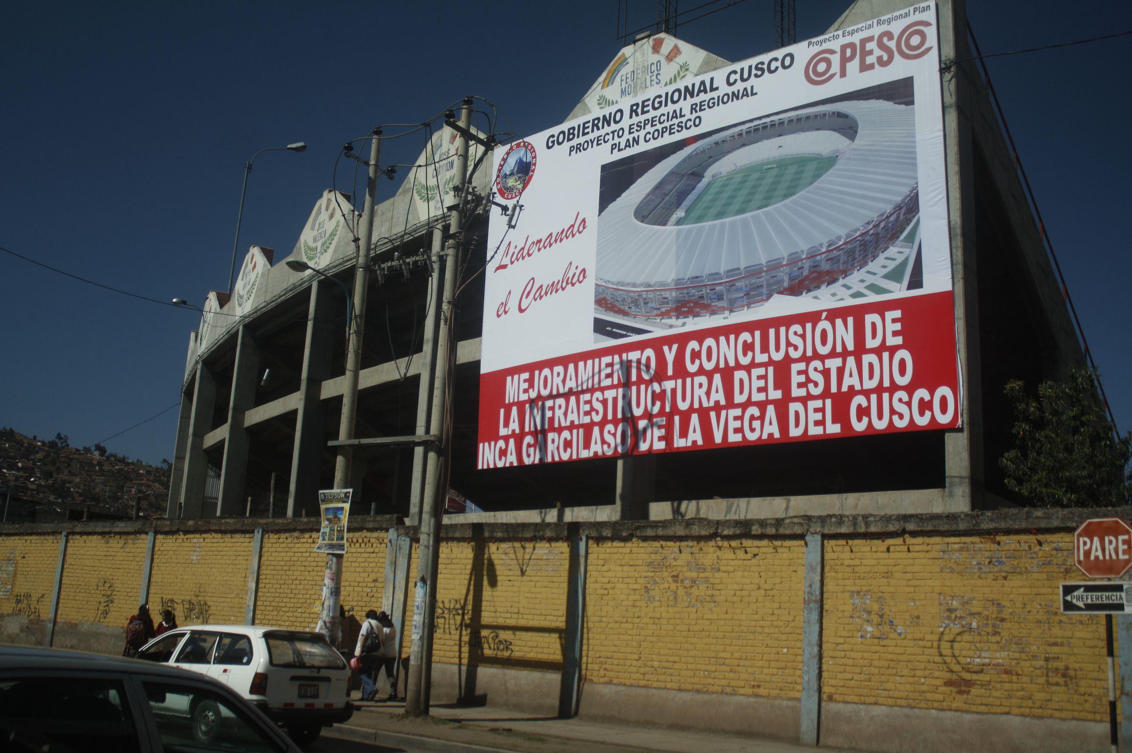 Este mes concluye mantenimiento del estadio Garcilaso de Cusco