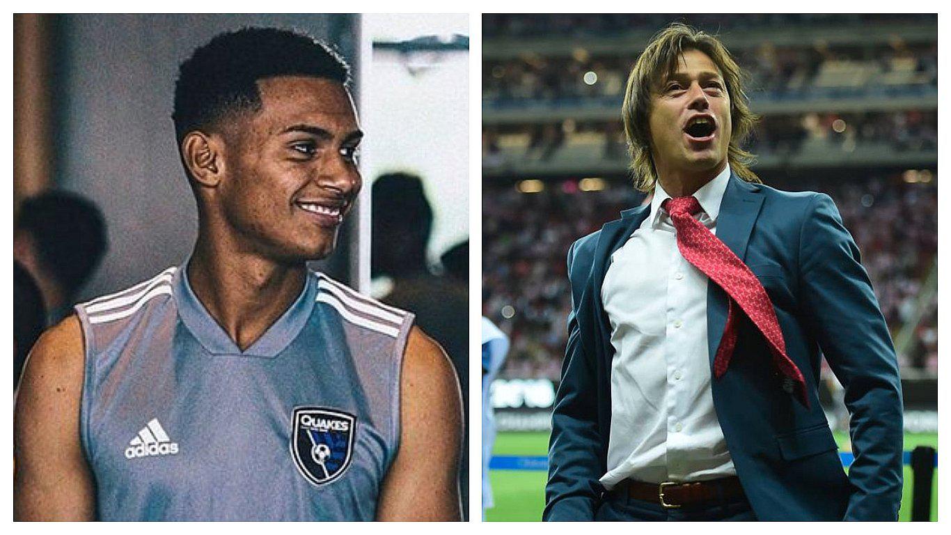 Almeyda sobre su dirigido Marcos López: "Actualmente los laterales así son escasos"