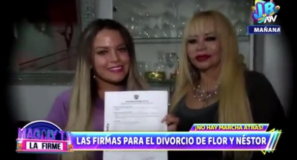 Néstor Villanueva Le Firmó El Divorcio A Florcita Y Ella Expresa Su Emoción “me Siento Libre 4159