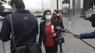 Caso Petroperú: fiscal Jenny Atauchi acudió a Palacio de Gobierno este martes 28
