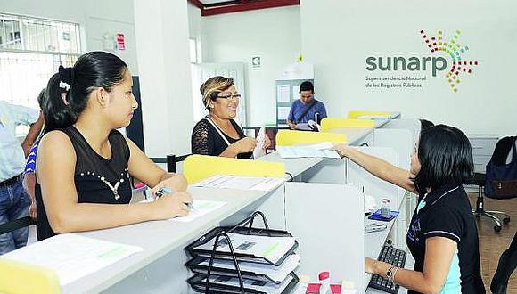 Sunarp: Más de 32 mil inmuebles se registraron a nivel nacional