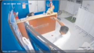 Delincuentes en Piura roban en un laboratorio clínico a pocos metros de la comisaría