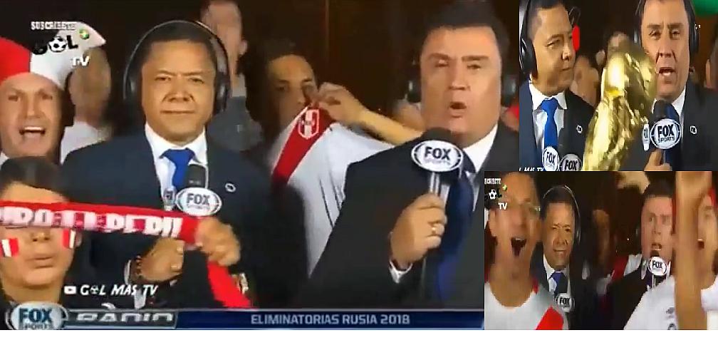 Selección peruana: Hinchas 'trolean' a periodistas de Fox en plena transmisión en vivo (VIDEOS)