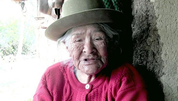 Mujer de 110 años es la más longeva de Apurímac