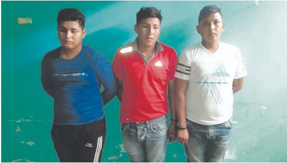  Capturan a tres integrantes de la banda delincuencial “Los Rápidos de Zarumilla”