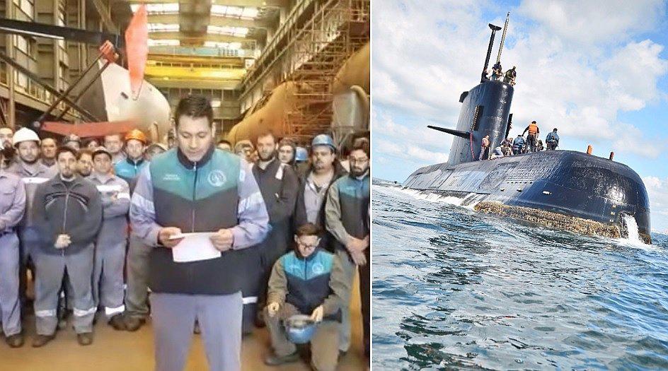 Submarino ARA San Juan: trabajadores que repararon nave desaparecida envían emotivo mensaje (VIDEO)