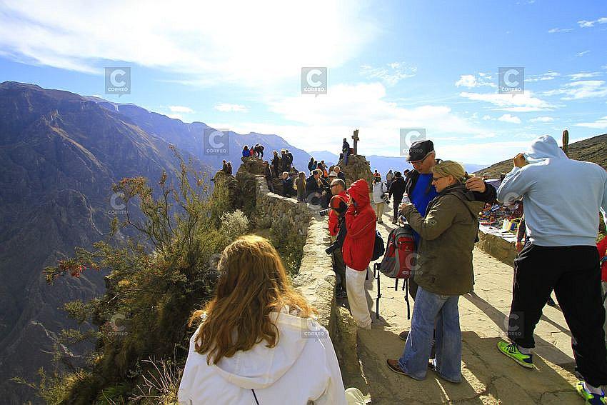 Al menos 700 turistas visitaron el Cañón del Colca durante Censo Nacional
