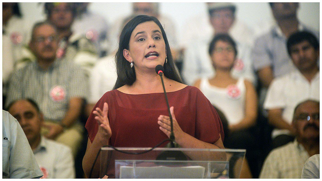 Verónika Mendoza: "El Sur tiene memoria y rechaza el narcoestado"