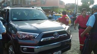 Trujillo: Cuatro heridos deja accidente de tránsito 