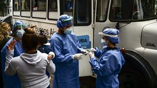 Argentina reporta 10 933 contagios y 199 muertes más por coronavirus 
