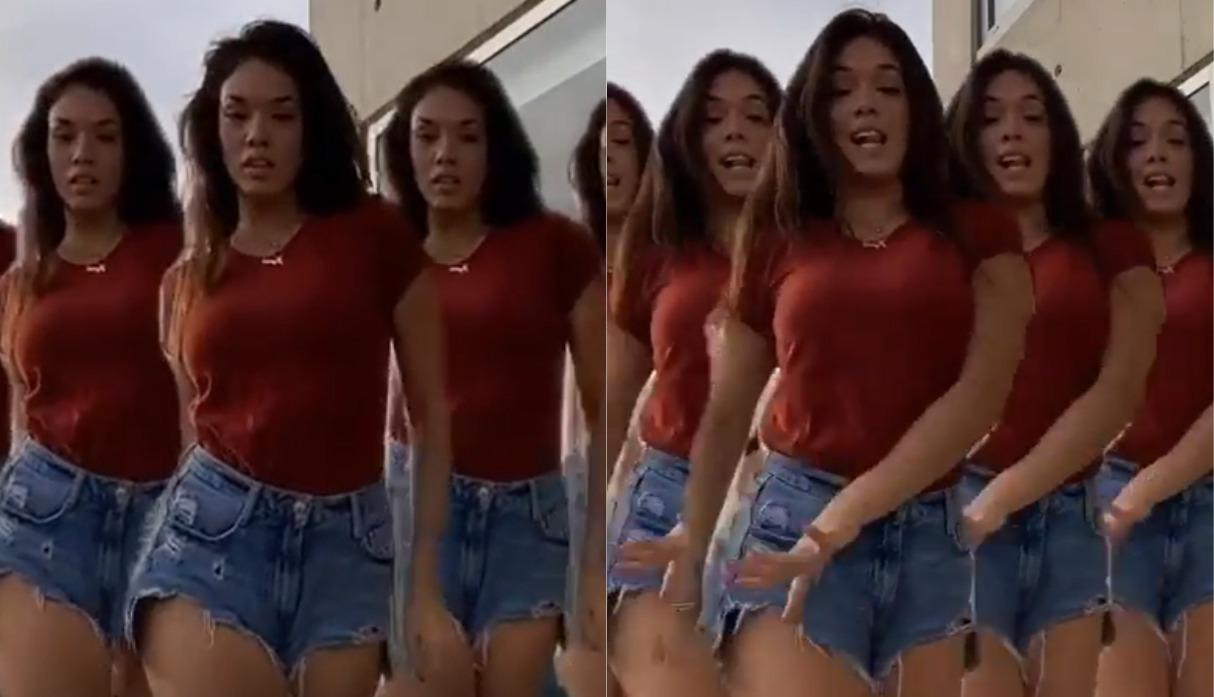 Jazmín Pinedo realiza coreografía al estilo de Jennifer Lopez. (Foto: Captura Instagram)