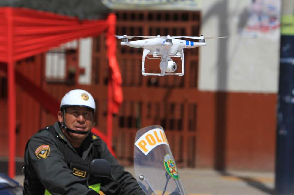 Drones saldrán a luchar contra la delincuencia