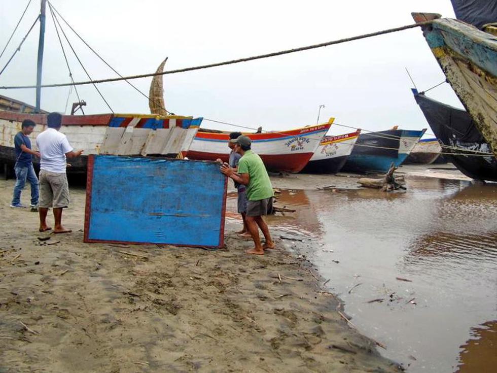Los estragos del oleaje anómalo en todo el país