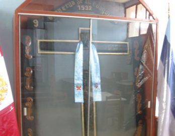 Cruz de la Conquista no está en su lugar