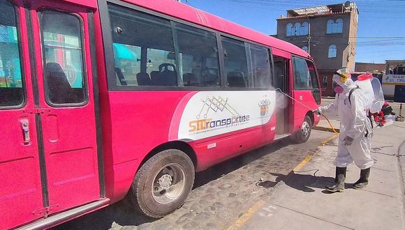 El subsidio económico del MTC será solo para transportistas del SIT en Arequipa