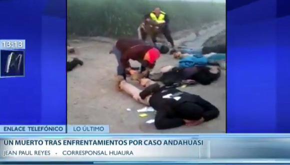 Un muerto tras enfrentamientos por azucarera Andahuasi en Huaura (VIDEO)