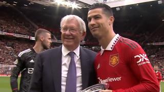 En el Old Trafford: Cristiano Ronaldo y Alex Ferguson protagonizan un emotivo reencuentro