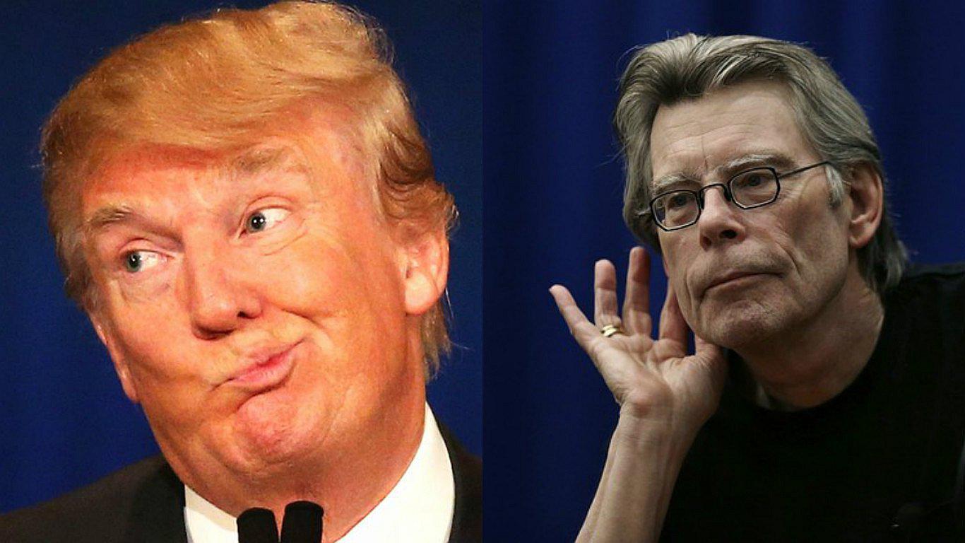Stephen King dice que Trump lo bloqueó en Twitter y lo calificó de la peor forma [FOTO]