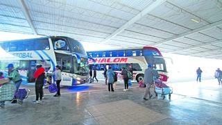 Salida de transporte interprovincial en terminales de Huancayo debe ser antes del toque de queda