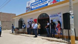 Chincha: Instalan unidad de urgencia Covid para atender a la población de la zona alta