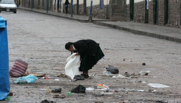 Navidad: Se puso en marcha plan para impedir que basura invada el centro de Cusco