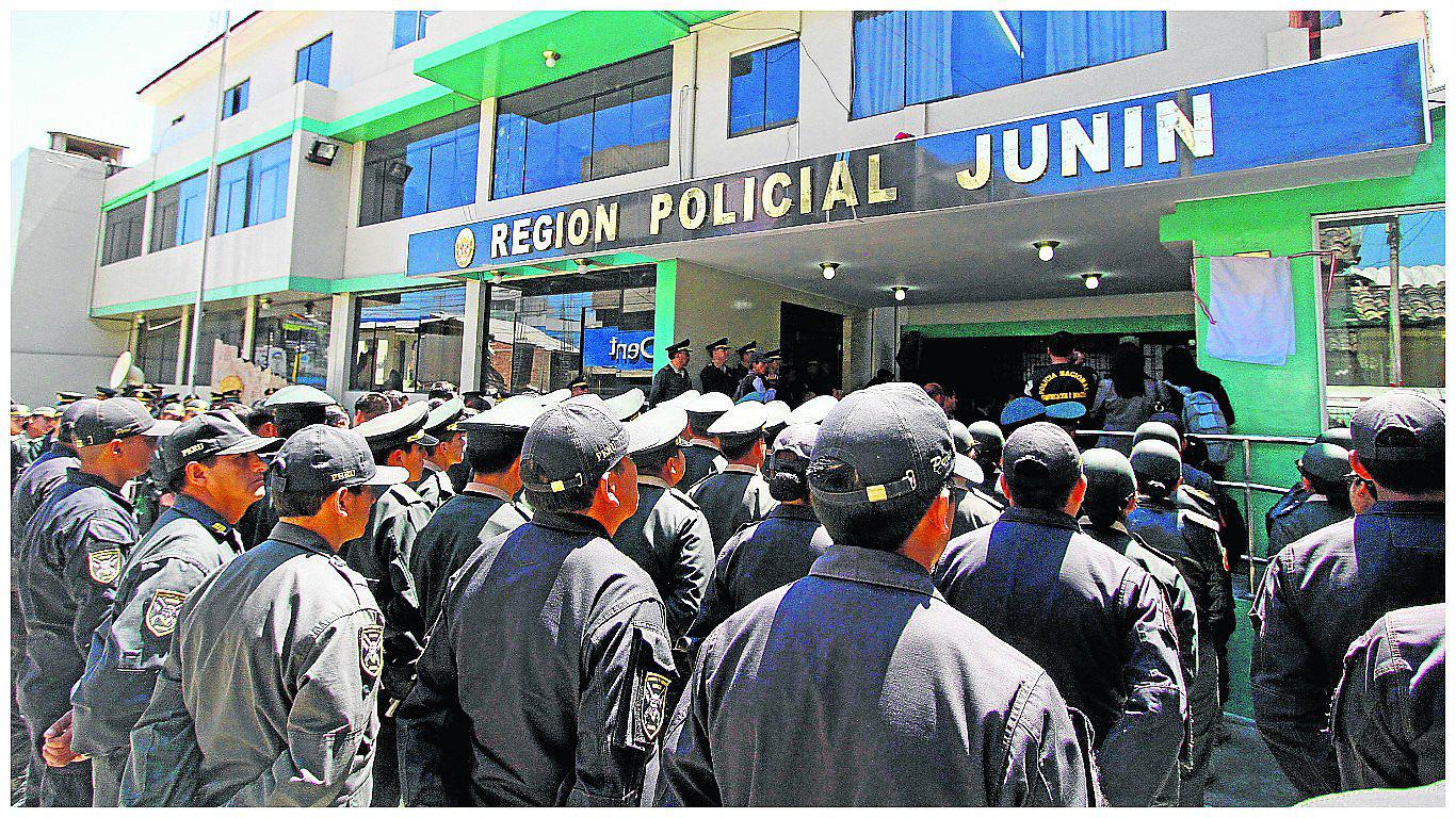 ​Cuatro generales PNP que pasan al retiro trabajaron en región Junín