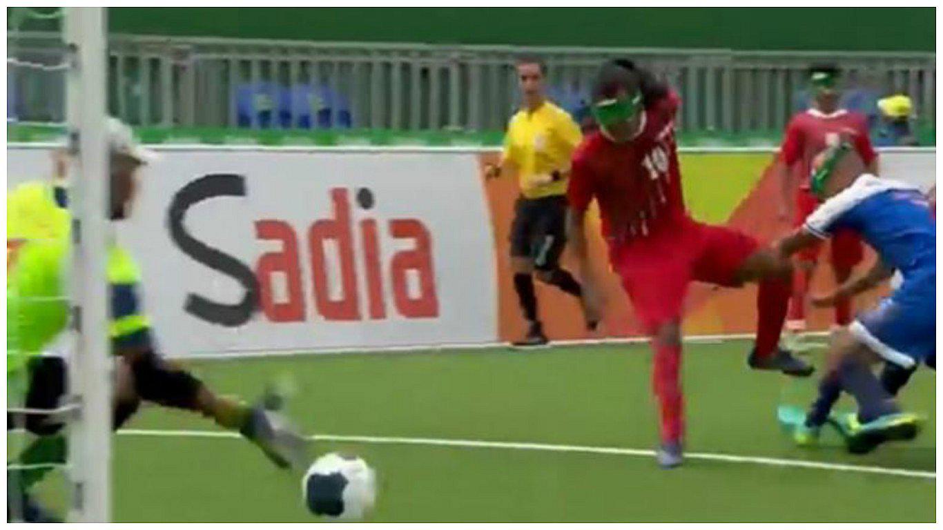 ​Juegos Paralímpicos 2016: El impresionante gol en el fútbol para ciegos (VIDEO)