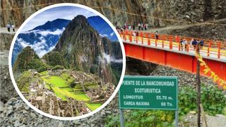 Inauguran puente para nuevo acceso amazónico a Machu Picchu (FOTOS)