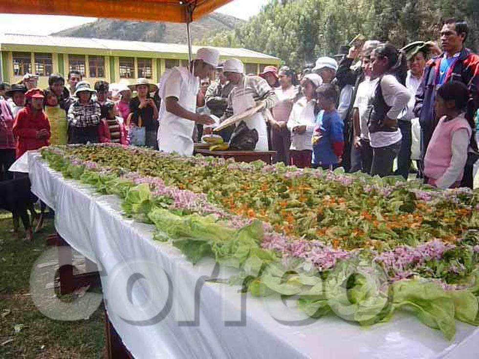 Presentan la ensalada más grande del mundo (FOTOS)