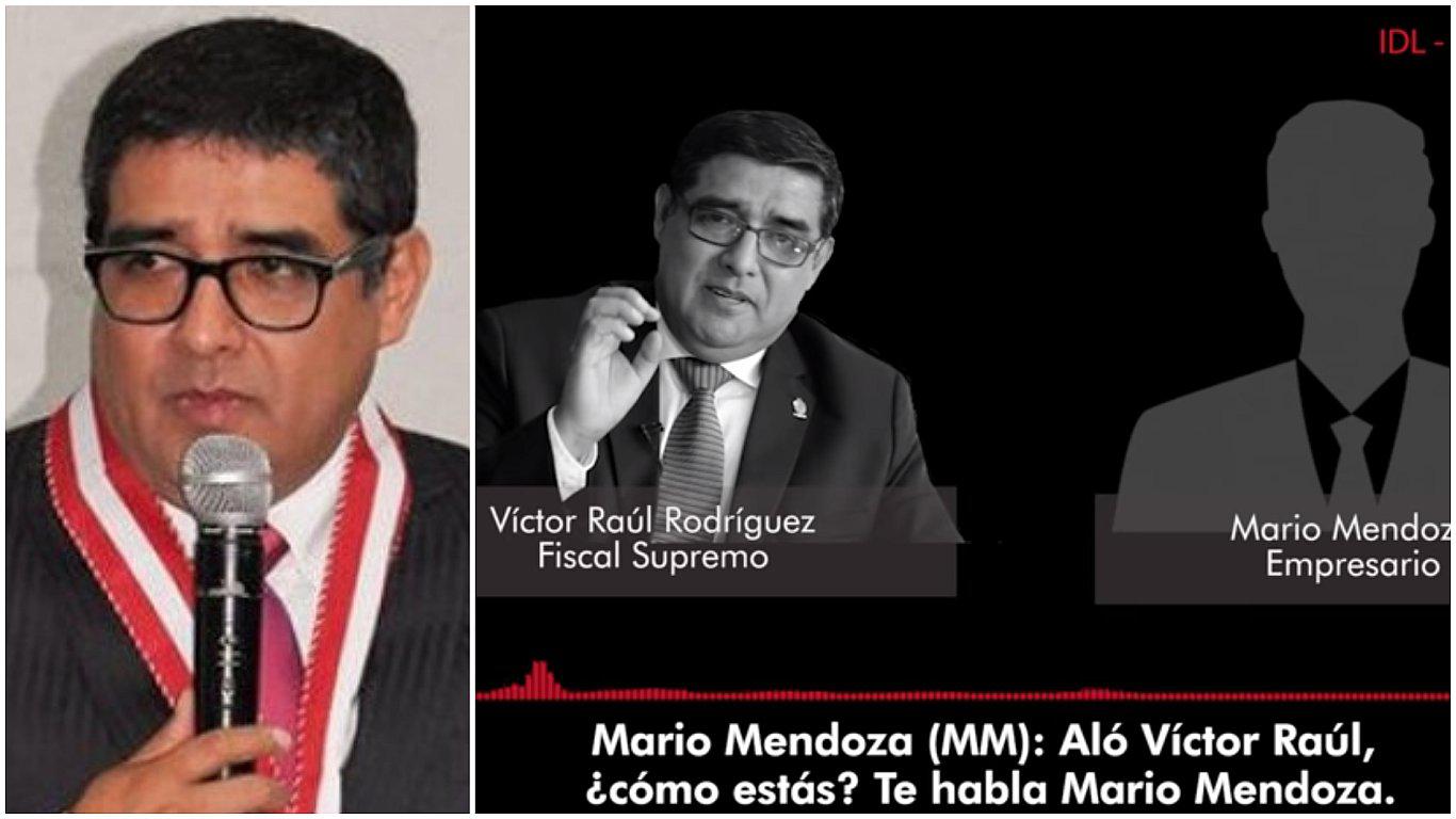 ​Fiscal supremo que pidió audios a IDL-Reporteros y Panorama renuncia a su cargo