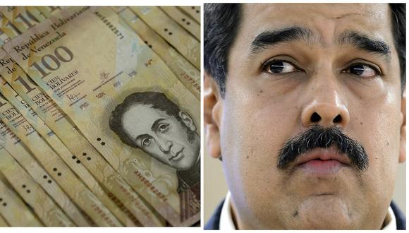 Venezuela: Los billetes en el país de Nicolás Maduro ya no se cuentan, ahora se pesan
