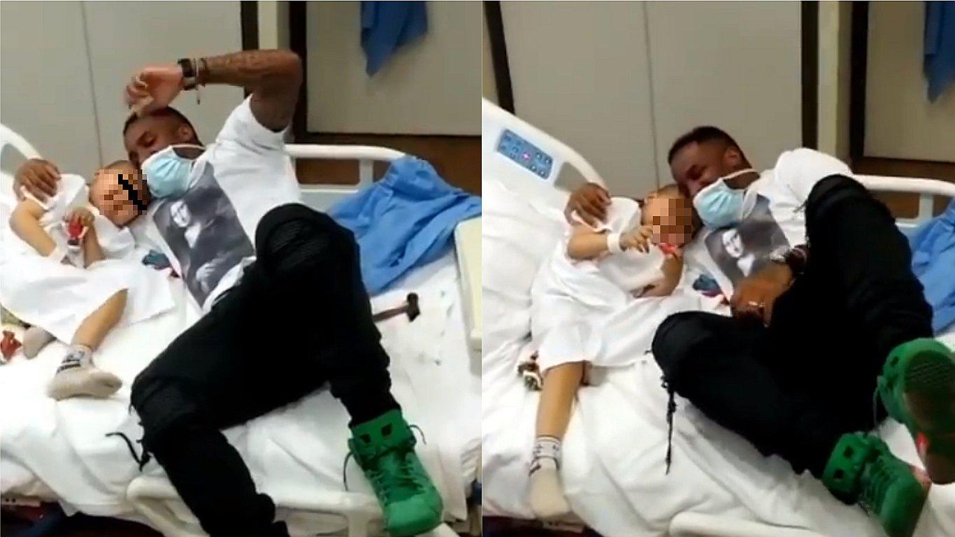 Jefferson Farfán da sorpresa a niño que lucha contra la leucemia (VIDEO)