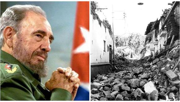 Fidel Castro: el día que donó su sangre a peruanos en el terremoto de 1970 (FOTOS)