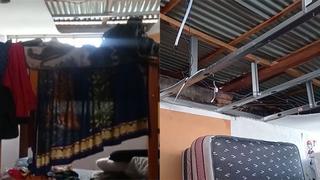 Unas 19 viviendas son afectadas por lluvias y granizada en el distrito de El Tambo - Huancayo (VIDEO)