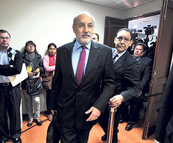 Eleodoro Mayorga acudirá al Congreso el viernes 12