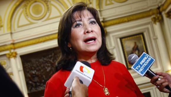 La congresista Martha Chávez. (Foto: El Comercio)