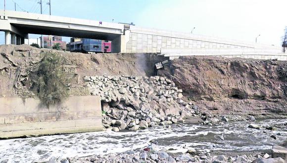 Malestar de vecinos por abandono de obra en puente Dueñas