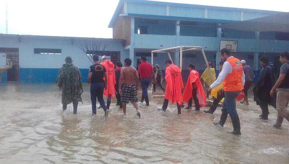 Alerta roja ante eventual aumento de lluvias en Tumbes