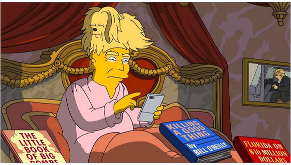 Los Simpson se burlan así de los primeros 100 días de Trump como presidente [VIDEO]