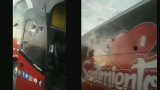 Músico de Puro Sentimiento herido tras ataque a bus en la Panamericana Sur, en Ica