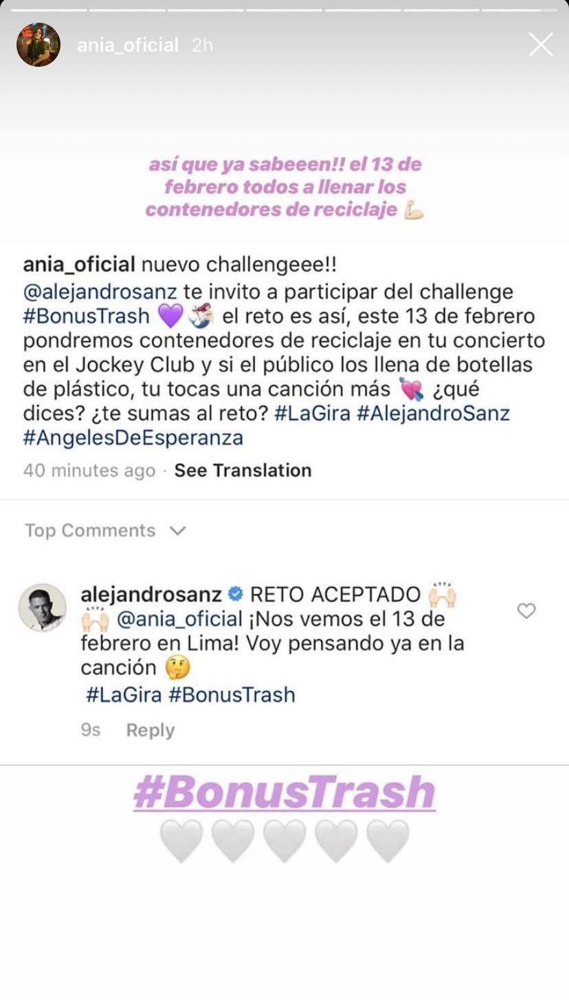 Alejandro Sanz donará frazadas para los niños de Ayacucho