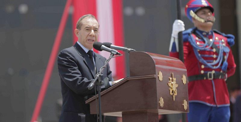 Walter Martos explicó que se busca que haya más efectivos policiales al servicio de la seguridad ciudadana.  (Foto: Difusión)